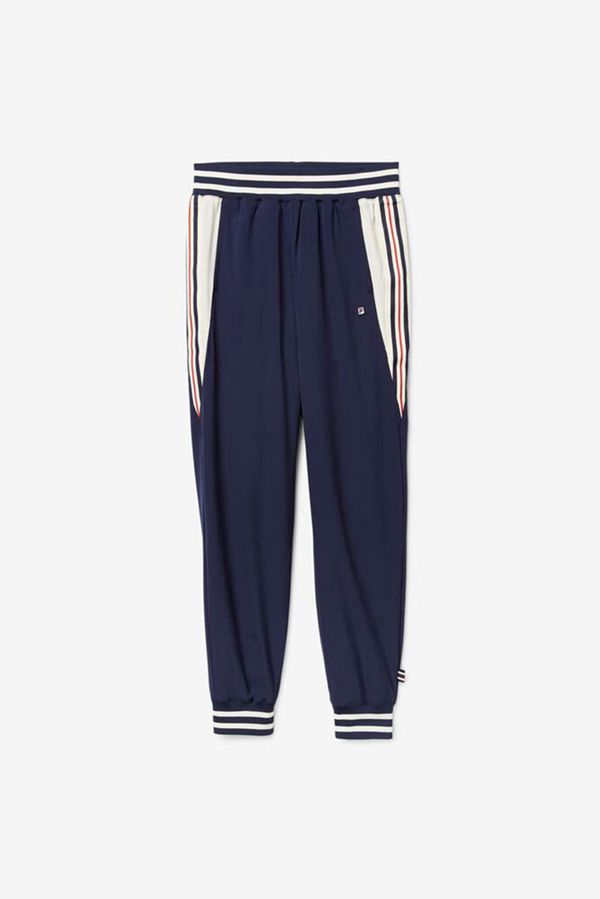 Fila Tutti Track Women's Pants - Navy/White,NZ 628-59812